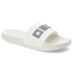 Białe Klapki Big Star Damskie Buty Profilowane. Białe klapki damskie Big Star, bez wzorów, bez obcasa. Za 72.99 zł.