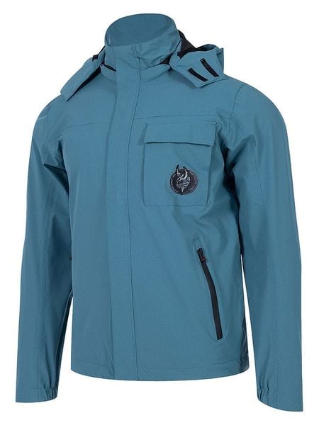 Protective Kurtka przeciwdeszczowa "Day N'Nite" w kolorze niebieskim rozmiar: L. Niebieskie kurtki outdoor męskie Protective, l, bez wzorów, bez kaptura. Za 289.95 zł.