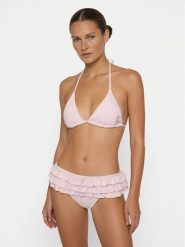 Juicy Couture Bikini Heritage JCITS126202 Różowy. Czerwone bikini damskie Juicy Couture, bez wzorów. Za 299.99 zł.
