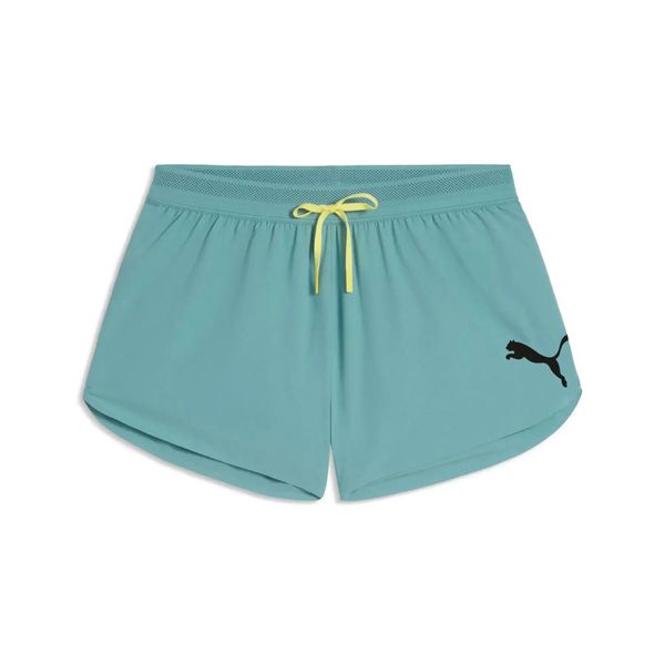 Szorty Puma Lightspeed. Niebieskie szorty męskie Puma, bez wzorów, z materiału, sportowe. Za 383.90 zł.