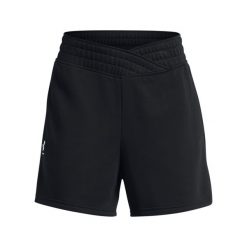 Szorty damskie Under Armour Rival Terry. Białe spodenki sportowe damskie Under Armour, s, z materiału, na fitness i siłownię. Za 212.70 zł.
