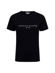 Tommy Hilfiger Koszulka Kobiety Bawełna niebieski, L. Niebieskie t-shirty damskie Tommy Hilfiger, l, bez wzorów, z bawełny, bez kołnierzyka. Za 239.95 zł.