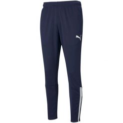 Męskie Spodnie Do Biegania TeamLIGA. Czarne spodnie sportowe męskie Puma. Za 271.99 zł.