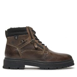 Trapery s.Oliver. Szare buty zimowe męskie S.Oliver, bez zapięcia. Za 499.99 zł.