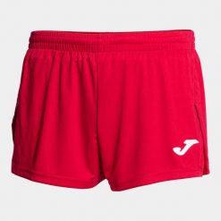 Spodenki do biegania męskie Joma Record II. Czerwone szorty męskie Joma, bez wzorów, z poliesteru. Za 158.00 zł.
