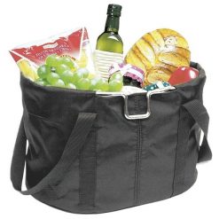 Torba na wieszaku Rixen & Kaul shopper klickfix. Czarne shopper bag damskie KLICKFIX, bez wzorów, bez dodatków. Za 282.30 zł.