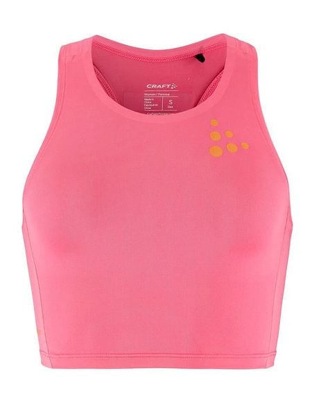 Craft Top "PRO Hypervent" w kolorze różowym do biegania rozmiar: XS. Różowe topy damskie Craft, xs, bez wzorów, bez ramiączek. Za 69.91 zł.