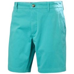 Szorty chino Helly Hansen Bryggen. Zielone szorty męskie Helly Hansen, na lato, bez wzorów, z bawełny, klasyczne. Za 316.00 zł.
