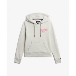 Damska bluza z kapturem w tęczowe paski Superdry. Szare bluzy z kapturem damskie Superdry., uniwersalny. Za 340.25 zł.