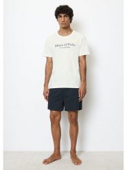 Marc O´Polo Bodywear Koszulka piżamowa w kolorze białym rozmiar: L. Białe koszulki polo męskie l, bez wzorów, z bawełny, bez ramiączek. Za 60.45 zł.