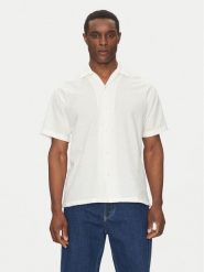 Jack & Jones Koszula Breeze Resort 12268967 Biały Relaxed Fit. Białe koszule męskie Jack & Jones, l, bez wzorów, z bawełny, bez kołnierzyka, bez ramiączek. Za 79.99 zł.