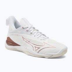 Buty do piłki ręcznej damskie Mizuno Wave Mirage 4. Białe obuwie do biegania damskie Mizuno, mizuno wave. Za 299.99 zł.