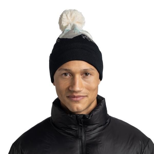 Czapka BUFF KNITTED BEANIE TATIK. Czarne czapki zimowe damskie Buff. Za 169.90 zł.