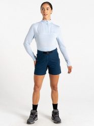 Dare 2b Szorty funkcyjne "Melodic Pro II" w kolorze granatowym rozmiar: 36. Niebieskie spodenki sportowe damskie Dare 2b, z materiału, outdoorowe. Za 118.56 zł.