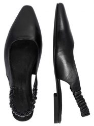 More & More Baleriny w kolorze czarnym rozmiar: 37. Czarne baleriny damskie MORE & MORE, bez wzorów, z materiału, bez obcasa. Za 74.11 zł.