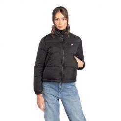 Kurtka zimowa damska Dicies Alatna. Czarne kurtki damskie Dickies, na zimę, s, bez wzorów, bez kaptura. W wyprzedaży za 483.15 zł.