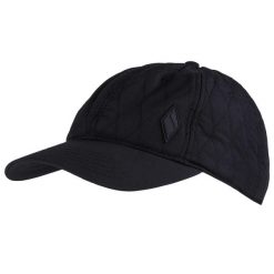 Czapka z daszkiem męska Skechers Quilted Diamond Cap. Czarne czapki męskie Skechers, bez wzorów, z materiału, sportowe. Za 149.99 zł.