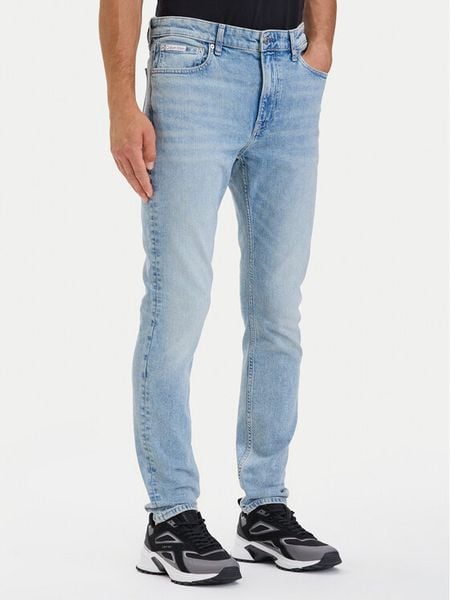 Calvin Klein Jeans Jeansy LV04RH728G Niebieski jasny Taper Fit. Niebieskie jeansy męskie Calvin Klein Jeans. Za 409.99 zł.