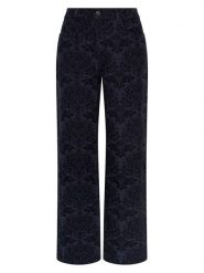 MOSS COPENHAGEN Spodnie w kolorze granatowym rozmiar: L. Niebieskie spodnie materiałowe damskie MOSS COPENHAGEN, bez wzorów, z materiału. Za 209.95 zł.