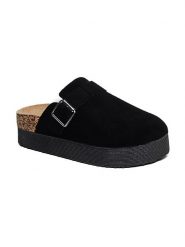 Sixth Sens Klapki w kolorze czarnym rozmiar: 40. Czarne klapki damskie Sixth Sens, bez wzorów, bez obcasa. Za 88.23 zł.