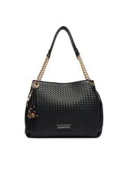 Valentino Torebka Gea VBS9UC02 Czarny. Czarne torebki klasyczne damskie Valentino, bez wzorów, ze skóry, bez dodatków. Za 819.99 zł.