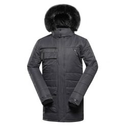 Kurtka męska zimowa wodoodporna Alpine Pro Werd. Szare kurtki męskie Alpine Pro, na zimę, m, bez wzorów, sportowe, bez kaptura. W wyprzedaży za 399.00 zł.