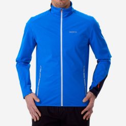 Bluza do narciarstwa biegowego męska Inovik XC S 500 soft. Niebieskie bluzy bez kaptura męskie INOVIK, m, z elastanu. Za 239.99 zł.