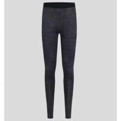 Legginsy termoaktywne męskie Odlo NATURAL Performance Wool. Szare bielizna termoaktywna męska Odlo, m, bez wzorów. W wyprzedaży za 227.49 zł.