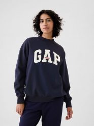 GAP Bluza w kolorze granatowym rozmiar: XL. Niebieskie bluzy bez kaptura damskie GAP, xl. Za 114.17 zł.
