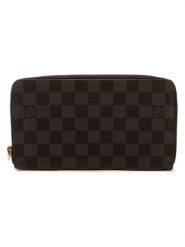 Louis Vuitton Portfel w kolorze brązowo-antracytowym - 21 x 11 x 2 cm rozmiar: onesize. Brązowe portfele damskie Louis Vuitton, bez wzorów, z materiału. Za 2,696.99 zł.