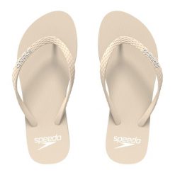 Klapki japonki damskie Speedo Flip Flop. Niebieskie klapki damskie Speedo, bez wzorów, bez obcasa. Za 110.80 zł.
