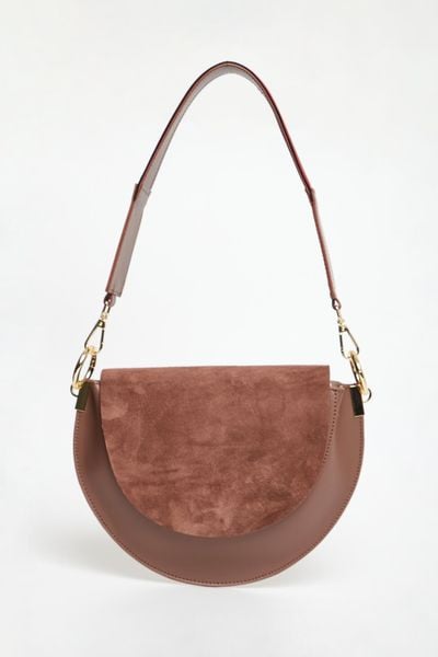 Torebka damska skórzana BALDININI. Torebki klasyczne damskie Baldinini, bez wzorów, bez dodatków. W wyprzedaży za 1,484.25 zł.