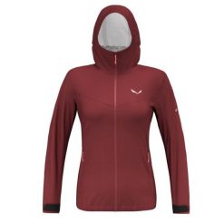 Kurtka przeciwdeszczowa damska Salewa Puez Aqua 4 PTX 2.5L Jacket. Czerwone kurtki przeciwdeszczowe damskie Salewa, l, bez kaptura. Za 582.60 zł.