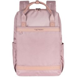 Wings Plecak Miejski Damski Skylark Pink. Czerwone plecaki damskie Wings, bez wzorów, z materiału, biznesowe. Za 139.90 zł.