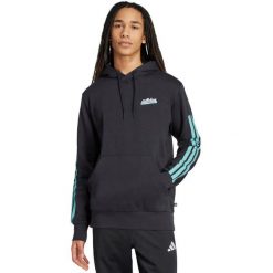 Bluza męska adidas Color Script. Czarne bluzy z kapturem męskie Adidas, m, z bawełny. Za 200.99 zł.