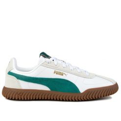 Buty męskie sportowe Puma CLUB KAYZER OG. Białe buty sportowe na co dzień męskie Puma, z gumy, bez zapięcia, trekkingowe. Za 198.00 zł.