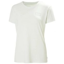T-shirt damski Helly Hansen Skog graphic. Zielone t-shirty damskie Helly Hansen, s, bez wzorów, z dzianiny, bez kołnierzyka. Za 242.00 zł.