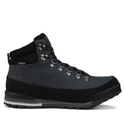 Buty męskie trekkingowe CMP HEKA HIKING SHOES WP. Czarne buty trekkingowe męskie CMP, z materiału, bez zapięcia, trekkingowe. Za 328.00 zł.