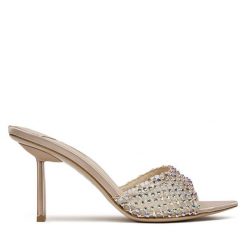 Klapki Le Silla. Brązowe klapki damskie LE SILLA, bez wzorów, bez obcasa. Za 2,259.00 zł.