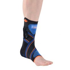 Nowatorski pasek na kostkę Thuasne. Czarne paski męskie THUASNE, bez wzorów, sportowe. Za 246.50 zł.