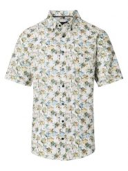 CASAMODA Koszula - Casual fit - w kolorze kremowym rozmiar: XL. Brązowe koszule męskie CASAMODA, xl, bez wzorów, z bawełny, bez kołnierzyka, bez ramiączek. Za 118.56 zł.