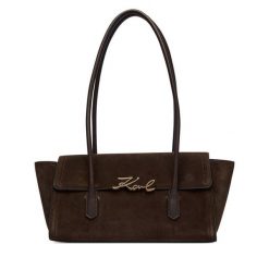 Torebka KARL LAGERFELD. Brązowe torebki klasyczne damskie Karl Lagerfeld, bez wzorów, bez dodatków. Za 1,299.00 zł.