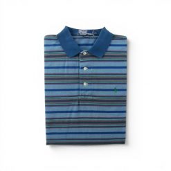 Second life - Polo Ralph Lauren koszulka męska z krótkim rękawem - Jak nowy. Niebieskie koszulki polo męskie Ralph Lauren, l, bez wzorów, z jeansu, bez ramiączek. Za 127.76 zł.