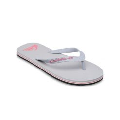 Klapki dla Mężczyzn MOLOKAI CORE Szary. Szare klapki i japonki męskie Quiksilver, z gumy. Za 84.99 zł.