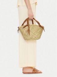 DeeZee Torebka BLSBAG01 Beżowy. Brązowe torebki klasyczne damskie DeeZee, bez wzorów, bez dodatków. Za 139.99 zł.