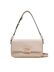 Guess Torebka HWBG96 42190 Różowy. Czerwone listonoszki damskie Guess, z aplikacjami, ze skóry, bez dodatków. Za 349.99 zł.