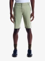 Spodenki turystyczne męskie Berghaus Navigator 2.0 Short. Zielone szorty męskie Berghaus, z materiału, bez kołnierzyka. Za 340.99 zł.