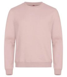 Clique Miami Roundneck - Uniseks bluza z bawełnianej mieszanki. Czerwone bluzy bez kaptura męskie CLIQUE, xs, z bawełny. Za 166.81 zł.