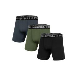 Bokserki męskie Pitbull Sport 3-pak. Bokserki męskie PITBULL, bez wzorów. Za 99.00 zł.
