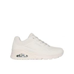 Buty sportowe damskie Skechers Uno. Białe buty sportowe na co dzień damskie Skechers, bez wzorów, trekkingowe, Skechers Sport. Za 299.00 zł.
